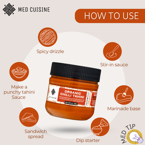 Organic Chilli Tahini - 200GR