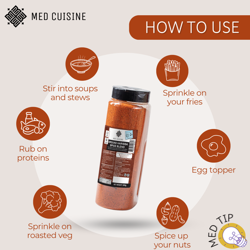 Ground "Harissa" Spice Blend - 500GR