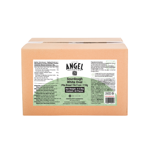 Ovales Sauerteig-Pita-Brot - 4,5kg