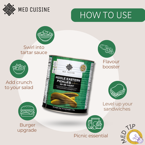 Middle Eastern Pickles in brine - 3KG